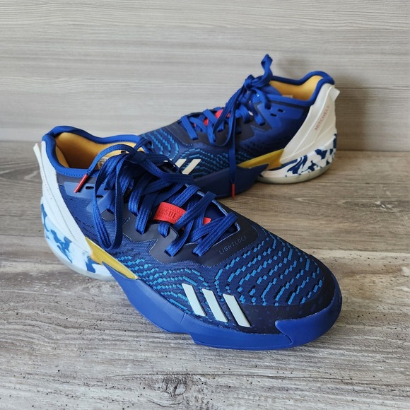 Adidas DON Issue 4 McDonalds All-American Blue Basketball Men\'s Shoe Size 10 EUC main image 11